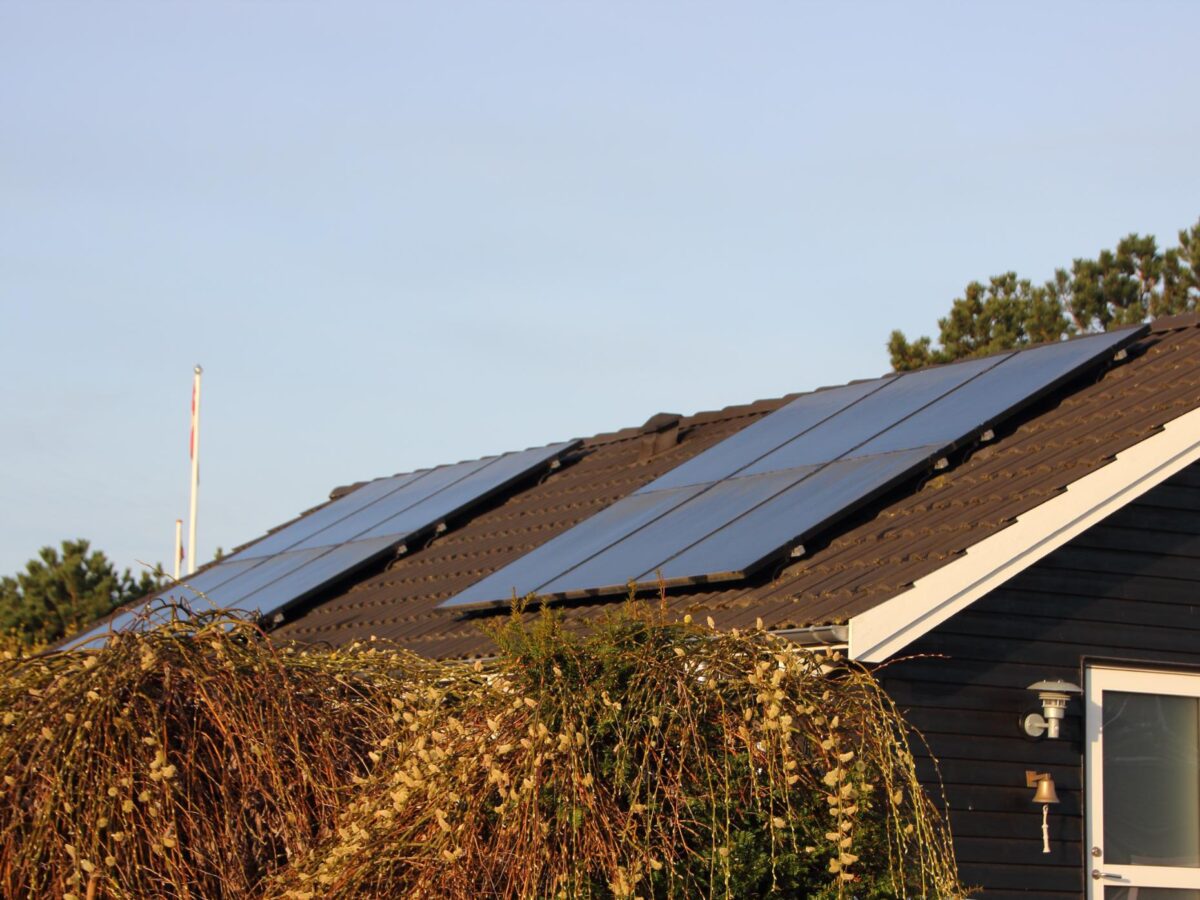 Sommerhus med solceller